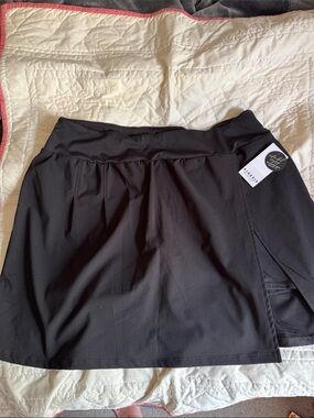 Kinesis Black Women’s Athletic Skort with Built-In Shorts